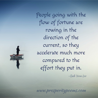 Prosperity Poem Flow Quote